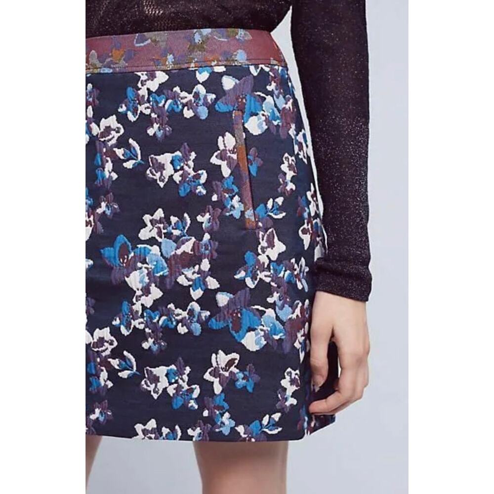 Maeve by Anthropologie Women’s Floral Jacquard Mini Skirt – Size US 4 (UK 8)$130